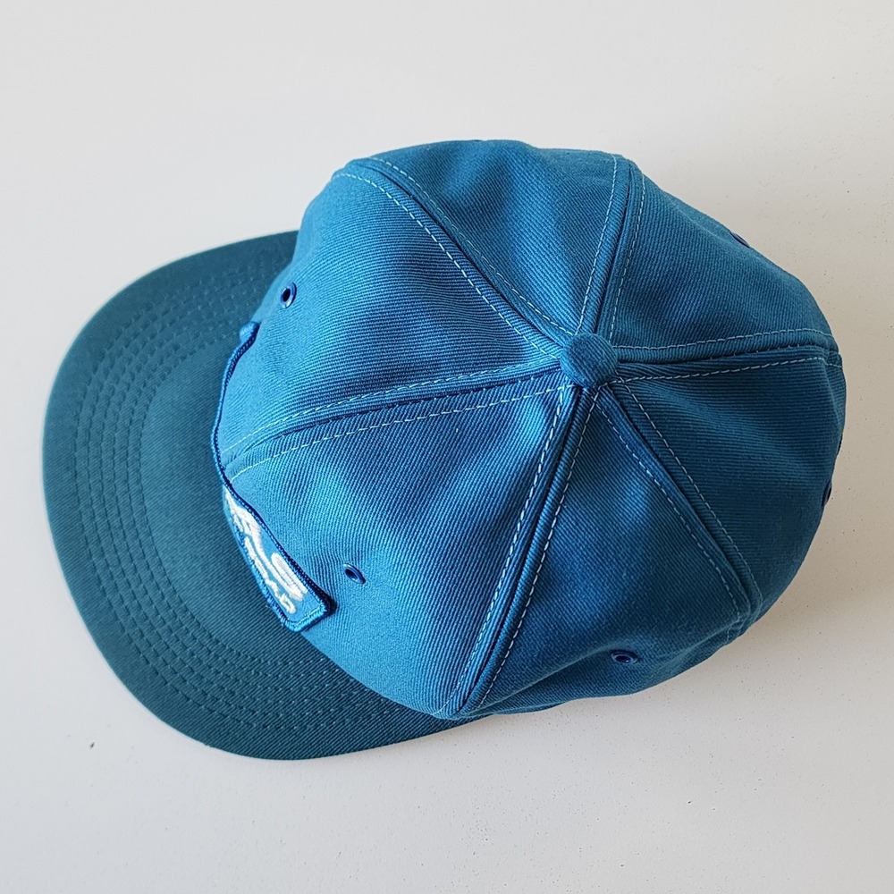 Vintage Atlas Knows The Road Baseball Hat‎ Cap Snap Back Patch Logo Driving Map - Picture 6 of 13